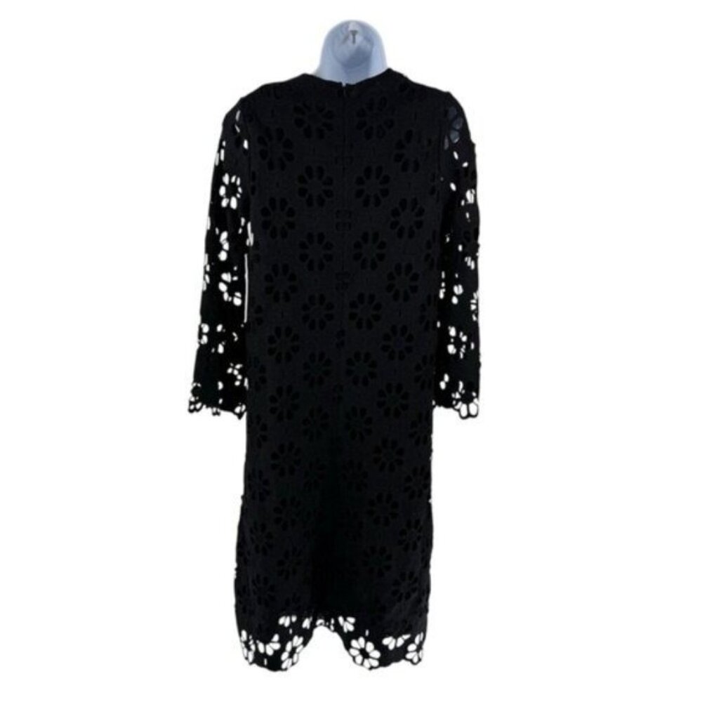 Tuckernuck Black Floral Eyelet Midi Dress - Picture 7 of 11